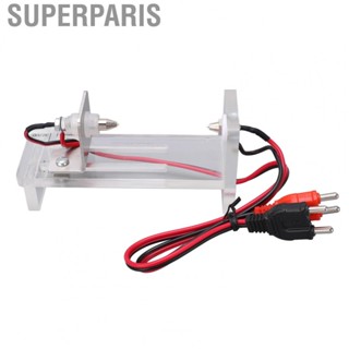 Superparis Batteries Bundle Case Acrylic  Holder  Screw Knob 85mm Maximum
