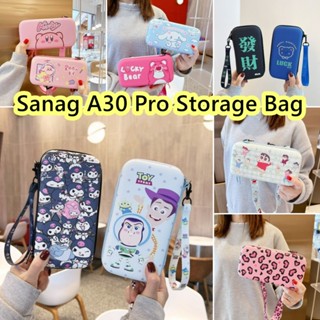  พร้อมส่ง! เคสหูฟัง ลายการ์ตูนหมี แบบพกพา สําหรับ Sanag A30 Pro Sanag A30 Pro