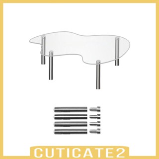 [Cuticate2] ชั้นวางของอะคริลิคใส อเนกประสงค์ สไตล์โมเดิร์น สําหรับวางเครื่องประดับ น้ําหอม รองเท้า