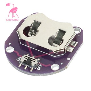 Lilypad โมดูลเมาท์แบตเตอรี่ CR2032 สําหรับ arduino