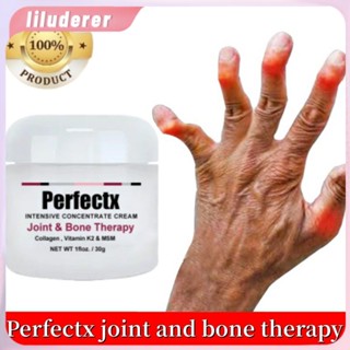 Perfectx Joint And Bone Therapy Jointment Cream การรักษาบรรเทาอาการปวดข้อ ปวดนิ้วหัวแม่มือ ปวดเข่า ปวดขา รักษาโรคเกาต์ ครีมเข้มข้นเข้มข้น 30g HO