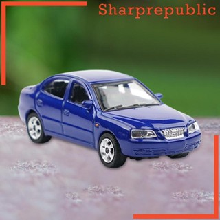 [Sharprepublic] โมเดลรถยนต์จําลอง 1/64 Diecast ขนาดเล็ก DIY สําหรับตกแต่งสถาปัตยกรรม ตั้งโต๊ะ สวน