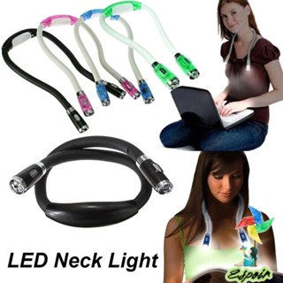 ESPO ไฟฉาย LED แฮนด์ฟรี แบบพกพา ยืดหยุ่นได้
