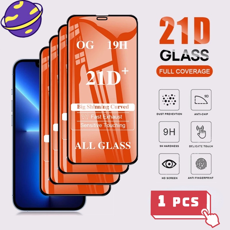 ฟิล์มกระจกนิรภัยกันรอยหน้าจอ HD 21D 19H สําหรับ IPhone 15 14 13 12 11 Pro X XS Max 13 12 Mini 15 14 