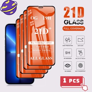 ฟิล์มกระจกนิรภัยกันรอยหน้าจอ HD 21D 19H สําหรับ IPhone 15 14 13 12 11 Pro X XS Max 13 12 Mini 15 14 8 7 Plus XR