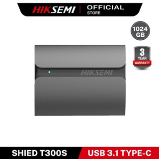 [NEWSEP23 ลด20%] HIKSEMI PORTABLE SHIELD SSD T300S 1TB TERRE EXTERNAL STORAGE WARRANTY 3 YEARS