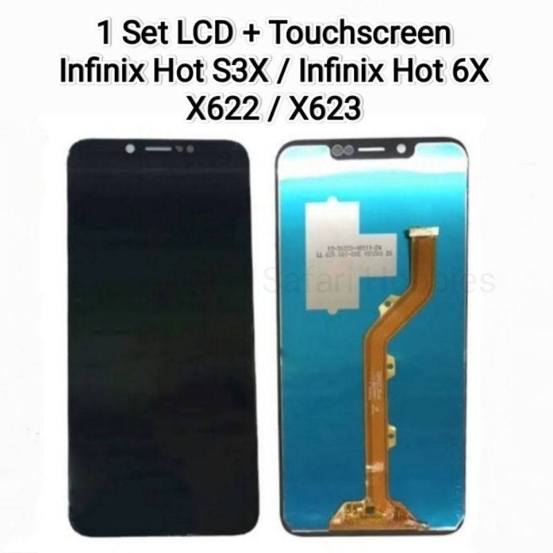 1 ชุด LCD +TS Infinix S3X/Infinix Hot 6X/X622/X623