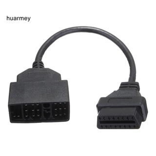 Huarmey อะแดปเตอร์แปลงสายเคเบิ้ล 22 Pin OBD1 เป็น 16 Pin OBD2 สําหรับเครื่องสแกนเนอร์วินิจฉัย Toyota