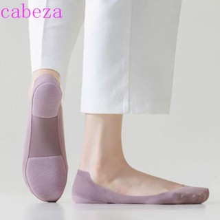 CABEZA ถุงเท้า ผ้าเรยอน ระบายอากาศได้ดี สีพื้น สําหรับผู้หญิง