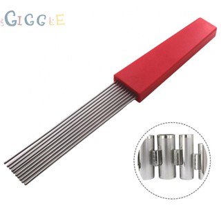 ⭐READY STOCK ⭐Drum Brushes Music Orff Percussion Red Scraper Stainless Steel Brushes