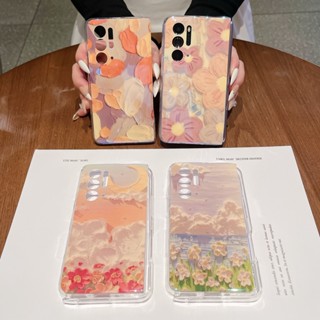 เคสป้องกันโทรศัพท์มือถือ ลายดอกไม้ 360 องศา สําหรับ OPPO Find N2 Ins N2 Find N