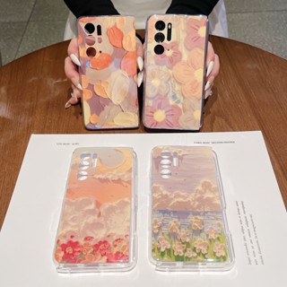 เคสป้องกันโทรศัพท์มือถือ ลายดอกไม้ 360 องศา สําหรับ OPPO Find N2 Ins N2 Find N