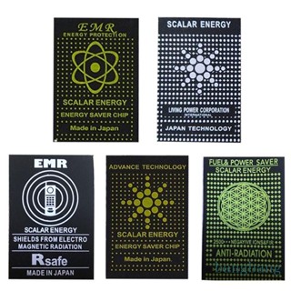 Bang สติกเกอร์ EMR Scalar Energy ป้องกันรังสี EMP EMF 10 ชิ้น