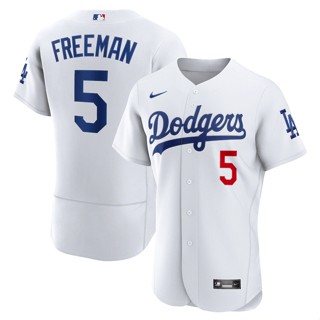 Hot and versatile Embroidery ~ เบสบอลผู้ชาย Regatta Los Angeles Dodgers Freddie Freeman Cody Bellinger ของแท้ JERSEY NBA 367387