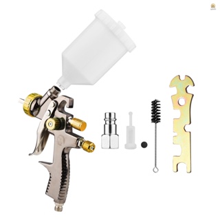 LVLP 1.8mm Air Spray  Kit 600cc Fluid Cup Gravity Feed Air Paint Sprayer Mini Handheld 360-degree Paint Spraying  for Car Repair Furniture Surface Wall Painting DIY Models