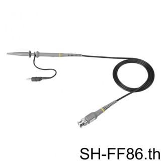 ชุดโพรบออสซิลโลสโคป P6100 BNC ความแม่นยําสูง 100MHz 1X 10X 2 ชิ้น