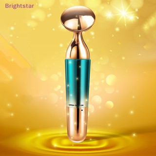 Brightstar เครื่องนวดหน้าไฟฟ้า แบบสั่นสะเทือน ต่อต้านริ้วรอย ส่งเสริมโภชนาการ กําจัดความเมื่อยล้า สําหรับดวงตา