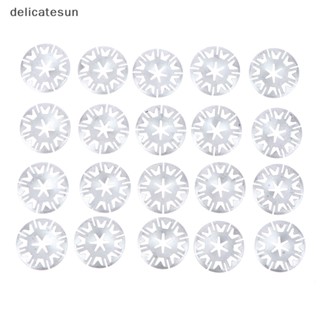Delicatesun 20 ชิ้น โลหะ รถ โครงรถ ท่อไอเสีย ความร้อน โล่โลหะ สปริง แหวนรอง ยึด น็อต รุ่น Nice