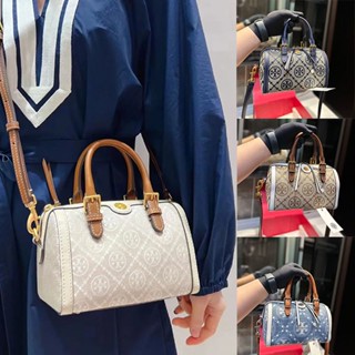 [พร้อมกล่อง]Tory_Burch กระเป๋าถือ กระเป๋าสะพายไหล่ แฟชั่นสําหรับสตรี ขนาดเล็ก ลาย classicT