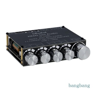 Bang XY-S100L 2 1 บอร์ดขยายเสียงสเตอริโอ 1 ช่องทาง ปรับโทนเสียงต่ําได้