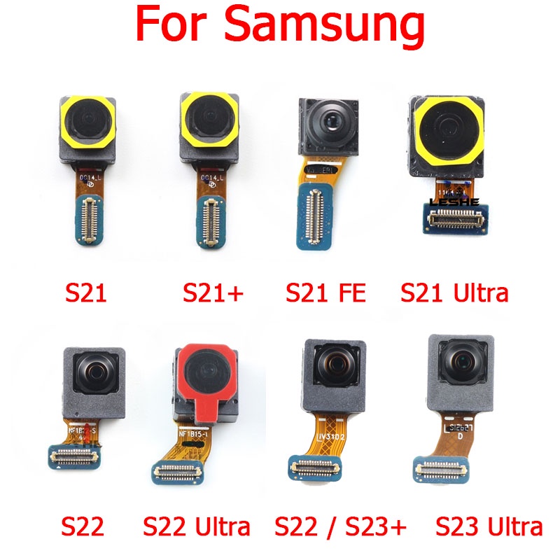 แท้ อะไหล่โมดูลกล้องหน้า สําหรับ Samsung Galaxy S23 S21 S22 Plus Ultra G988 S918
