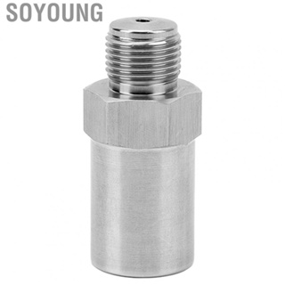 Soyoung M16X1.5 Fuel Rail Plug Valve Pressure Relief Stainless Steel Good Sealing for Silverado