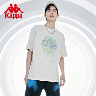 เสื้อยืดแขนสั้นลําลอง คอกลม พิมพ์ลาย Kappa Kappa แฟชั่นฤดูร้อน สําหรับผู้ชาย