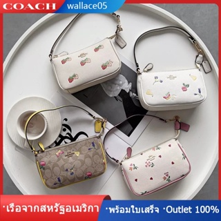 Nolita 15 C8719 CB608 ผู้หญิง กระเป๋าสะพายข้าง COAC H กระเป๋าถือ ถุงไพ่นกกระจอก