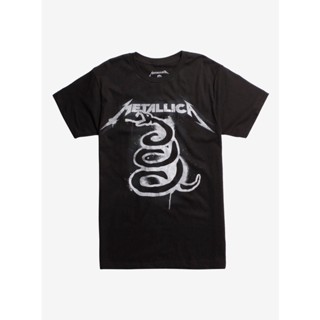 เสื้อยืดปกอัลบั้ม Metallica Black