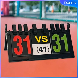 [dolity] บอร์ดนับคะแนน แบบพกพา สําหรับเล่นกีฬา ในร่ม บิลเลียด บาสเก็ตบอล