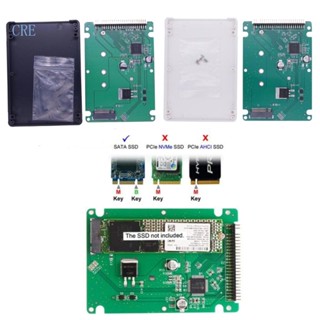 Cre อะแดปเตอร์การ์ดแปลง PCIE mSATA SSD เป็น 2 5 IDE HDD