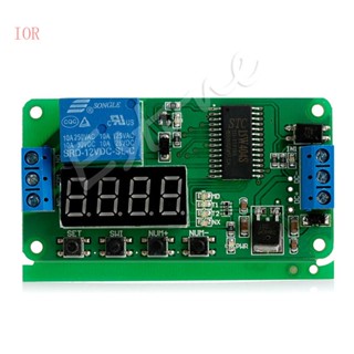 Ior โมดูลรีเลย์ตั้งเวลา PLC DC 5V 12V อเนกประสงค์ สําหรับ Tim