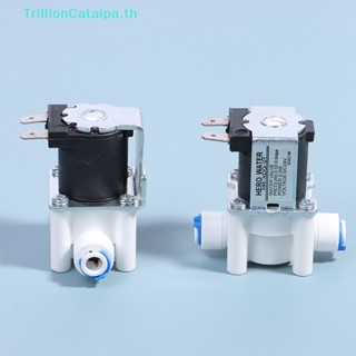 Trillioncatalpa วาล์วโซลินอยด์ เครื่องกรองน้ําบริสุทธิ์ 12V 24V 1 ชิ้น