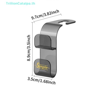 Trillioncatalpa ตะขอแขวนกระเป๋าถือ และเสื้อโค้ท 2 แพ็ค