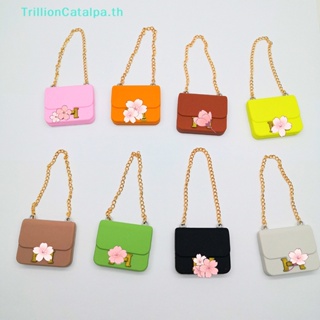 Trillioncatalpa กระเป๋าถือ ขนาดมินิ สําหรับตกแต่งบ้านตุ๊กตา BJD TH