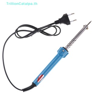 Trillioncatalpa ปืนเชื่อมบัดกรีไฟฟ้า 30W 220V ปลั๊ก EU