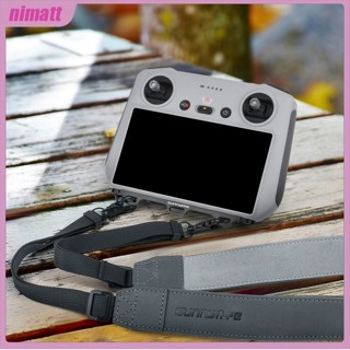 Ni สายนาฬิกาข้อมือหนัง พร้อมบักเกิลแขวน สําหรับ Dji Mini3 Pro