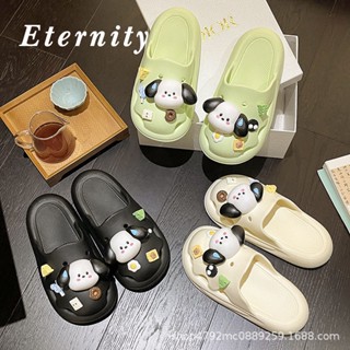 Eternity รองเท้าหัวโต รองเท้าแตะผู้หญิง น่ารักหนาพื้นลื่น อาบน้ำในห้องน้ำ 31z071811