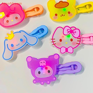 SANRIO [Ageofdream] กิ๊บติดผม ลายการ์ตูนซานริโอน่ารัก เรืองแสง สไตล์เกาหลี สําหรับผู้หญิง