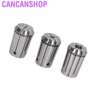 Cancanshop 3Pcs Collet Chuck Spring Steel OZ25 1/2 1/4 1/8 with Wrench for Milling Machine