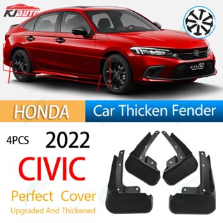 บังโคลนหน้า หลัง กันชน กันฝุ่น อุปกรณ์เสริม สําหรับตกแต่งรถยนต์ Honda Civic 2022 2023
