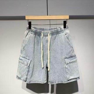 MNO.09 short Jeans 725 กางเกงขาสั้นผู้ชาย คาร์โก้