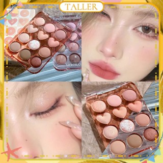 ✧Ready Stcok Herorange Calculate Love Eye Shadow Palette 12-color Matte Pearlescent Glitter Powder Earth Color Eyeshadow Long Lasting Eye Makeup 2 Designs TALLER