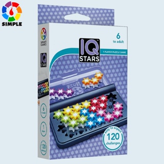 SmartGames IQ Stars Travel Game with 120 Challenges for Ages 6 to Adult