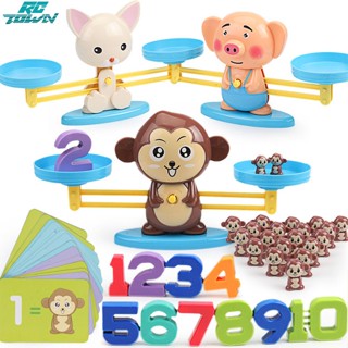 Rctown Animal Balance อุปกรณ์ประกอบฉากการเรียนการสอนคณิตศาสตร์ สําหรับเด็ก