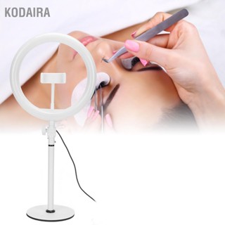 KODAIRA 10in LED Video Light 120 Chips 3 อุณหภูมิสี 10 ความสว่าง Selfie Live พร้อมที่วางโทรศัพท์