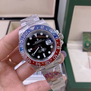 นาฬิกา Rolex gmt master ii Swiss งาน Clean  1:1