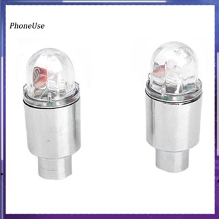 Phoneuse ไฟ LED สีฟ้า สําหรับติดล้อรถจักรยาน 1 คู่