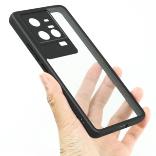เคสอะคริลิคใส กันตก สําหรับ VIVO IQOO NEO8 Pro 11 11 Pro V27 V27 Pro X90 X90 Pro Plus
