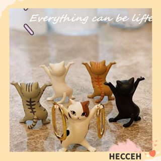 HECCEH ที่วางปากกา รูปแมวน่ารัก สําหรับตกแต่งบ้าน